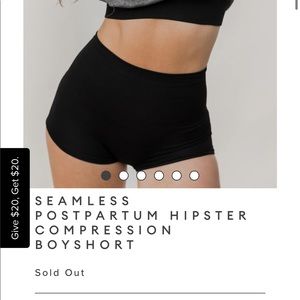 NWT BLANQI SEAMLESS POSTPARTUM HIPSTER COMPRESSION BOYSHORT BUNDLE